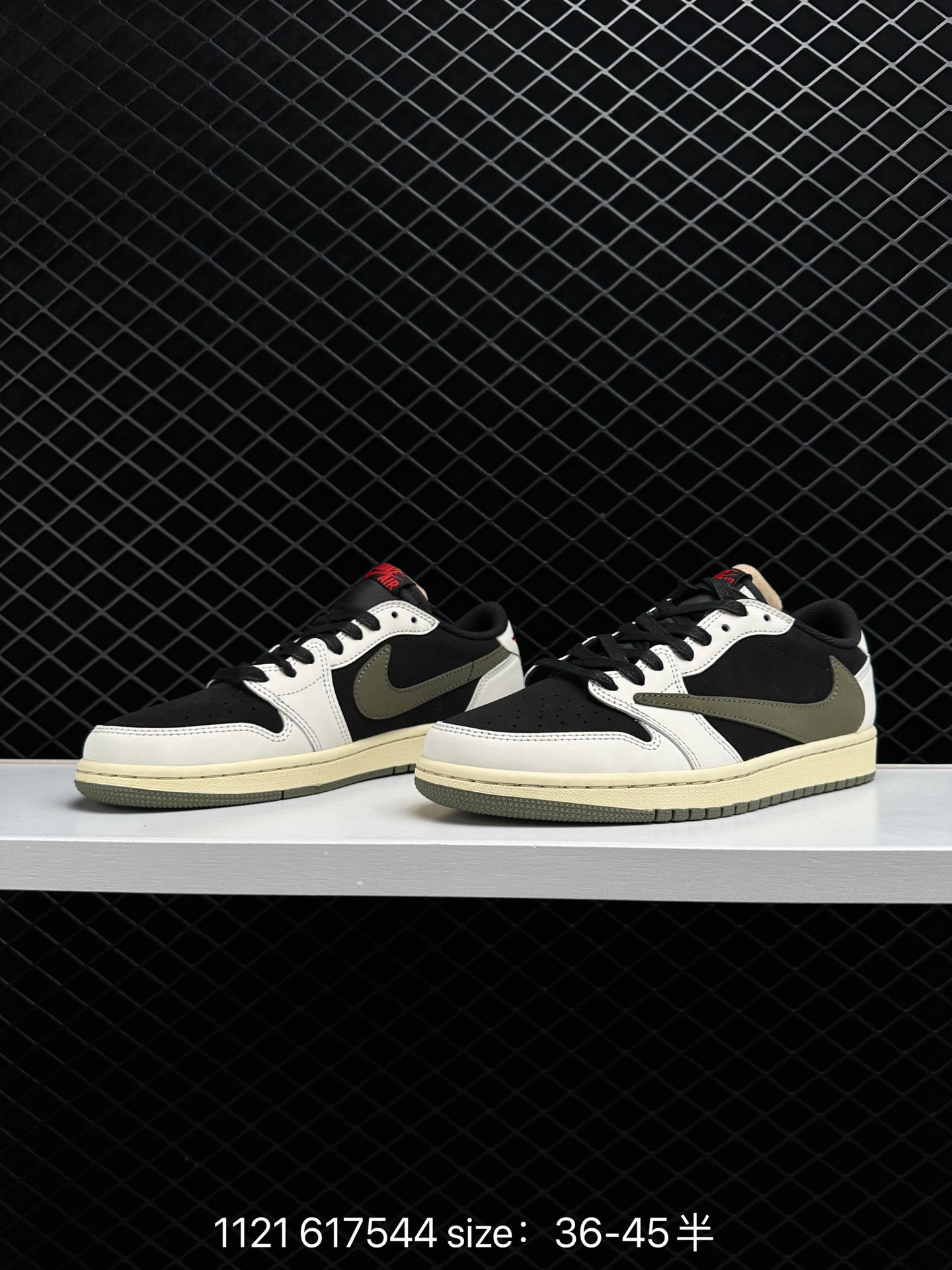 Travis Scott x Fragment x Air Jordan 1 Low“Military Blue”